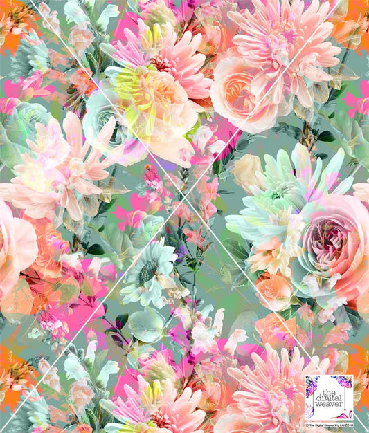 TDW3655_MA272 Romance blooms Digital Floral Exclusive Print Design