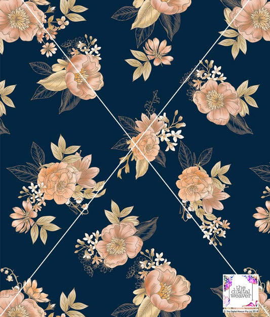 TDW3659_MA276 St Tropez Floral Exclusive Print Design