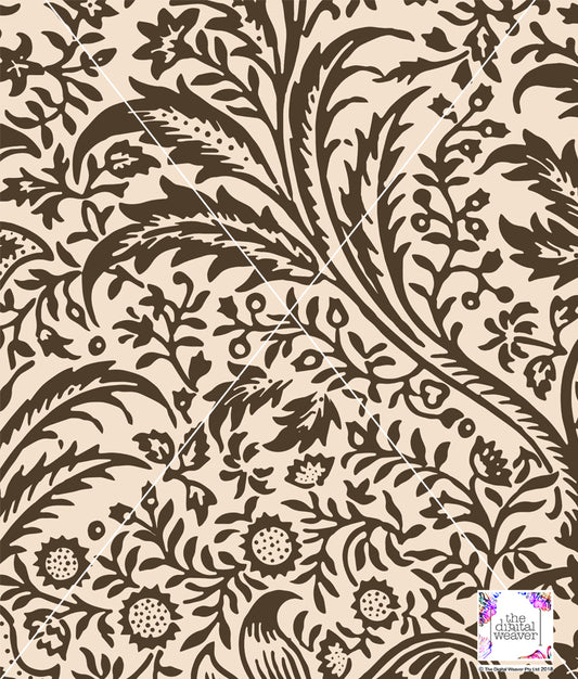 TDW3680_MA286 Oversized Jungle placement  Exclusive Print Design