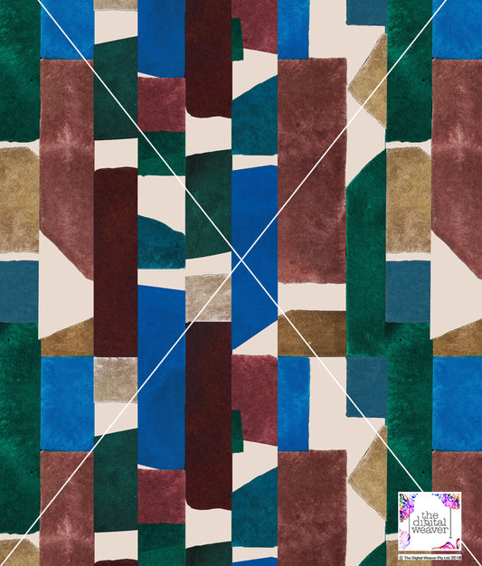 TDW3692_CS014 Torn Stripe Design Exclusive Print Design