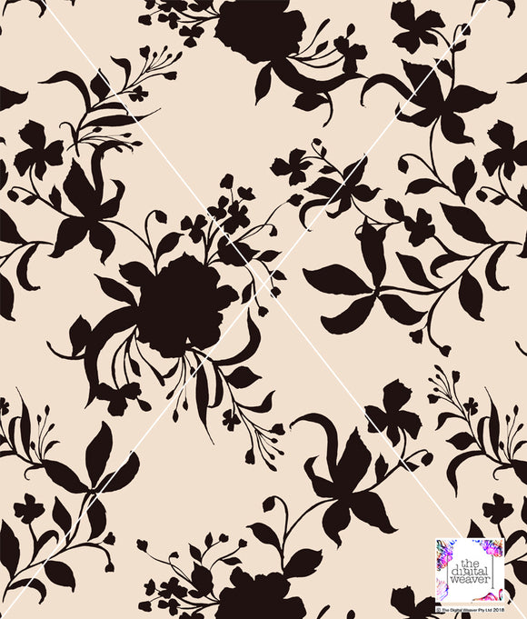 TDW3697_TF108 Tonal Bloom Floral Exclusive Print Design
