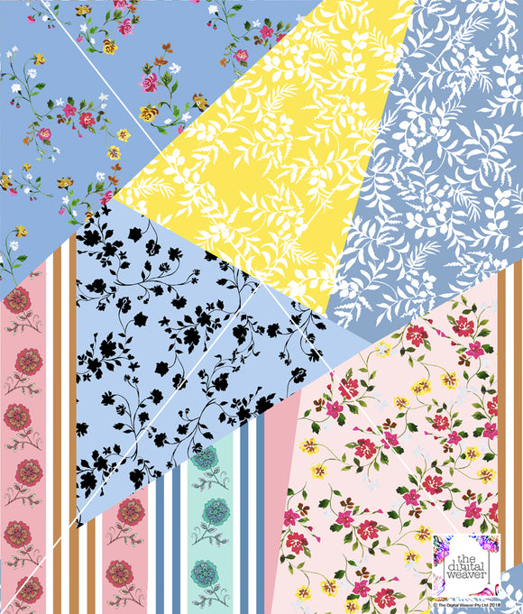 TDW3716_TF110 Sweetpea Patch Exclusive Print Design