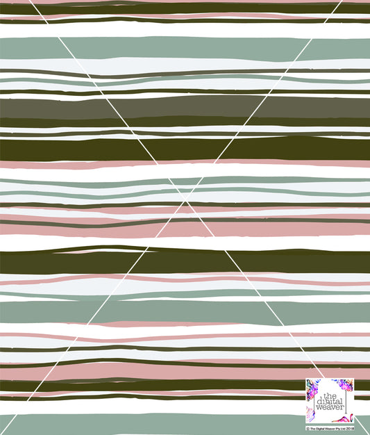 TDW3731_MA298 Coastal Wave Stripe Exclusive Print Design