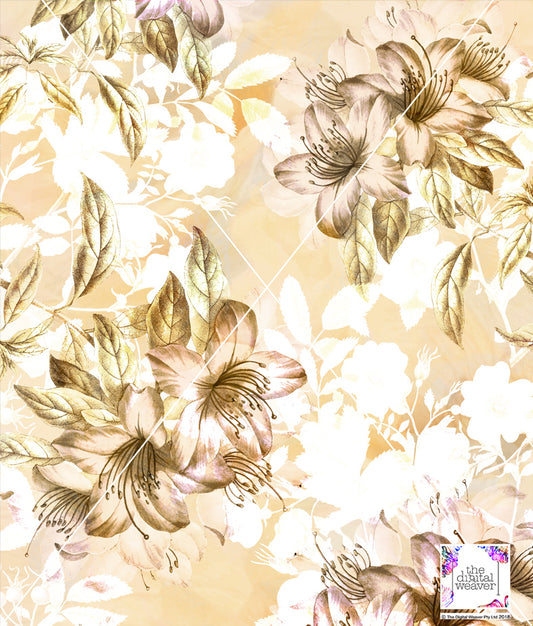 TDW3786_MA319 Positano Garden Floral Exclusive Print Design