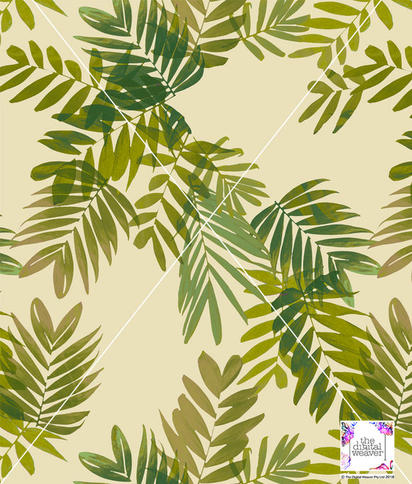 TDW3792_MARY0423 Rainforest Tropics Leaf print Floral Exclusive Print Design