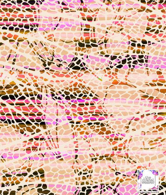 TDW3806_MA331 Underwater Eco Crotchet Exclusive Print Design