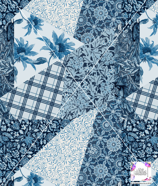 TDW3717_LA171 Vintage Boho Patch Exclusive Print Design