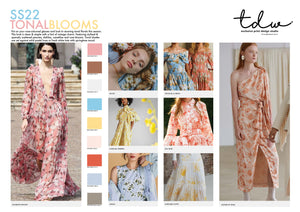 SS22 TREND Tonal Blooms A3 Digital File