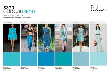 SS23 COLOUR ANALYSIS - DEEP DIVE - 10 PACK