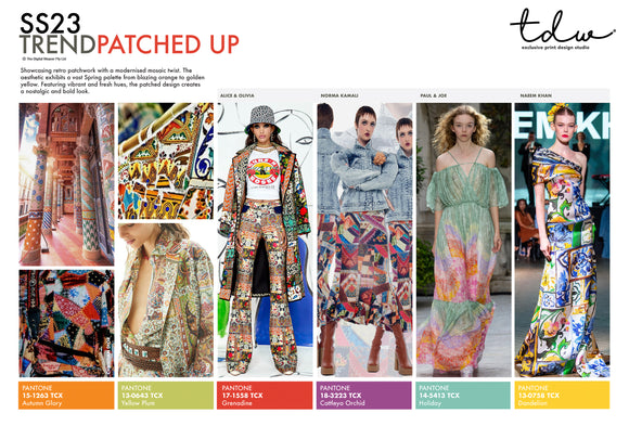 SS23 TREND Patched Up A3 Digital File