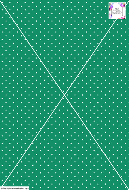 Spot Design - 3mm - Fern & White