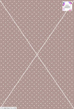 Spot Design - 3mm - Latte & White