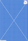Gingham Check  - 5mm - Cobalt & White