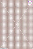 Gingham Check  - 5mm -  Latte & White