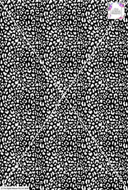 Cheetah Design - 10mm - Black & White