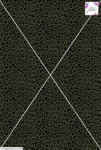 Cheetah Design - 10mm - Khaki & Black