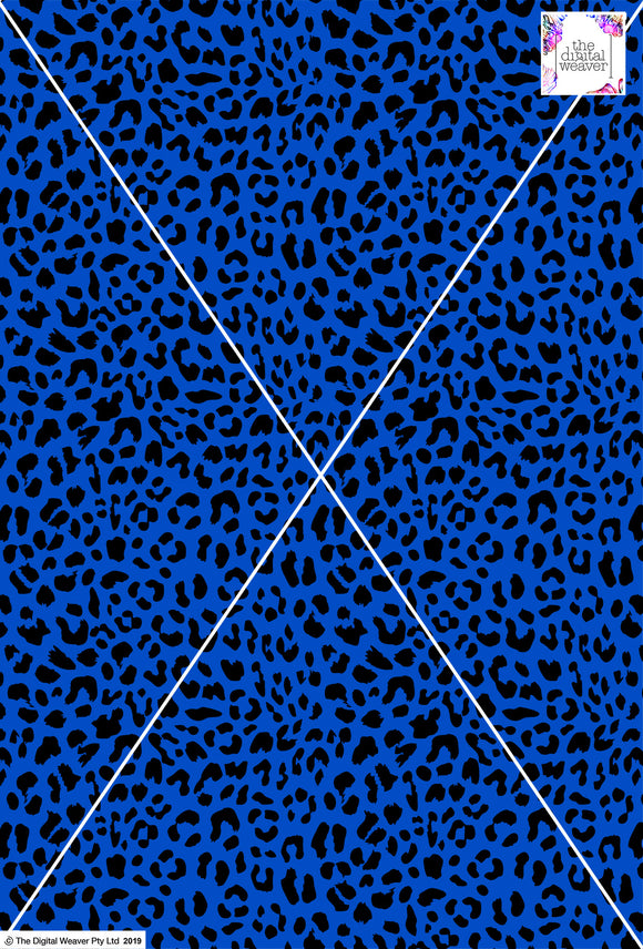 Cheetah Design - 20mm - Cobalt & Black