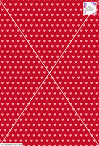 Heart Design - 1cm - Ruby & Rose