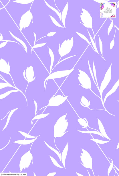 Floral Tulip - 100mm - Lilac
