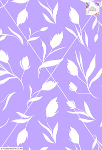 Floral Tulip - 100mm - Lilac