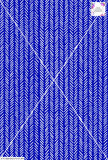 Tribal Lines Design - 10mm - Blue