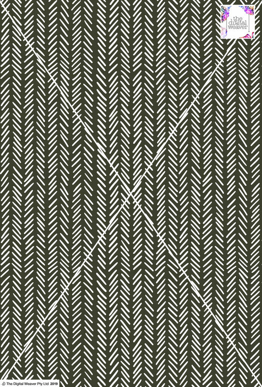 Tribal Lines Design - 10mm - Khaki