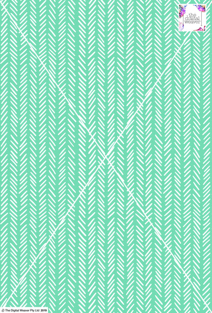 Tribal Lines Design - 10mm - Mint
