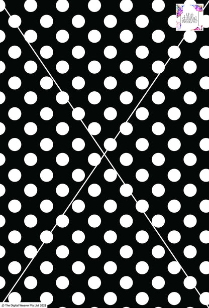 Spot Design - 30mm - Black & White